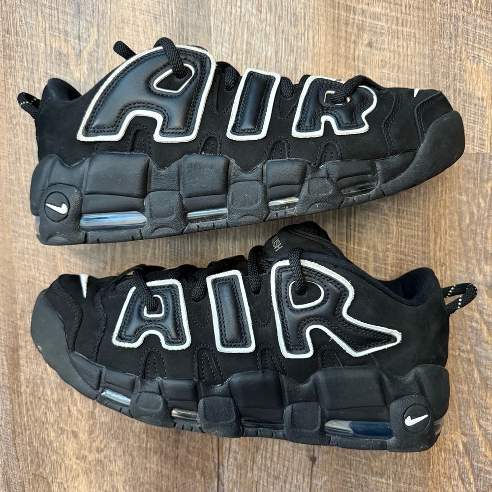 AMBUSH x Nike Air More Uptempo Low Black White